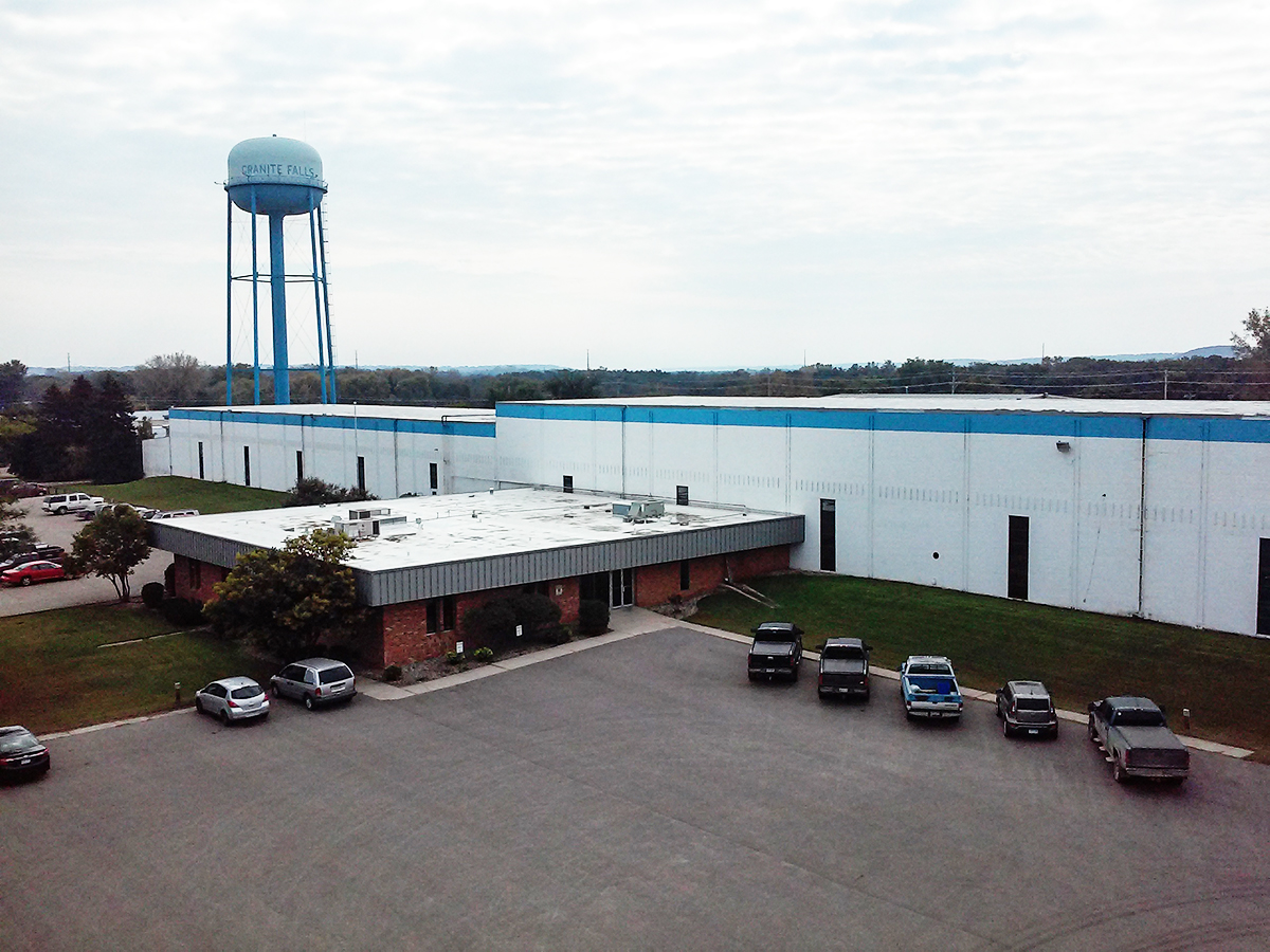 A 125,000 square foot manufacturing facility in Granite Falls, MN, co-operated by INTEGRALdx and SpecSys, Inc. It is our primary facility for spray pavers and locomotives.