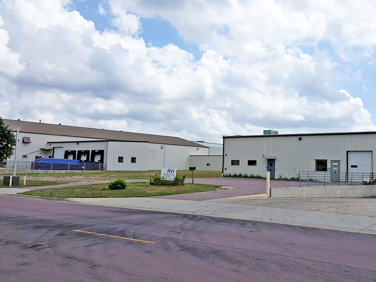 RVI's 46,000 square foot facility in Redwood Falls, MN.
